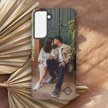 Modern Add Your Own Photo Monogrammed Samsung Galaxy Case<br><div class="desc">Keep your memories where you can see them by adding your own photo and monogram initials of your choice.  Great photo design and fashion trend</div>