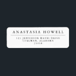 Modern Address Labels<br><div class="desc">Contemporary address labels to give your mail a tasteful and modern feel. Perfect for any occasion.</div>