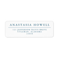 Modern Address Labels