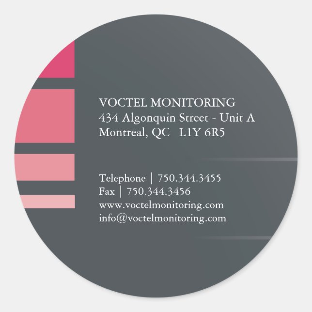 Modern Address Labels (Front)