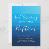 Modern Adult Baptism Personalised