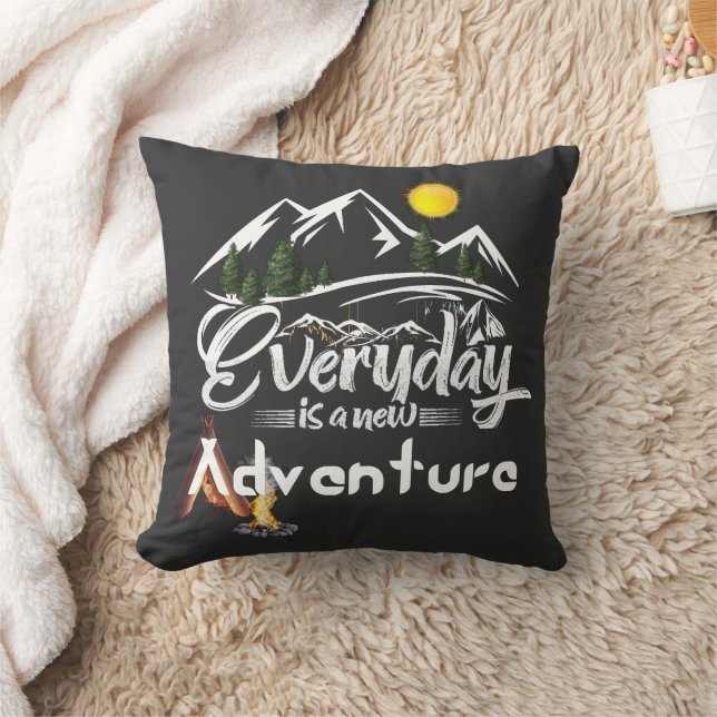 Modern Adventuring and Camping Cushion (Blanket)