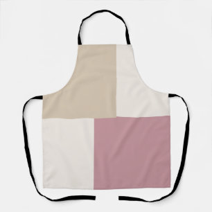 Modern Aesthetic Abstract Colour Block Apron