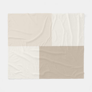 Modern Aesthetic Abstract Colour Block Blanket
