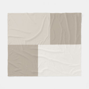 Modern Aesthetic Abstract Colour Block Blanket