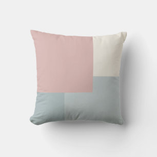 Modern Aesthetic Abstract Colour Block Pillow