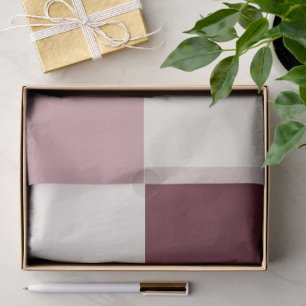 Modern Aesthetic Abstract Colour Block Pillow Tissue Paper