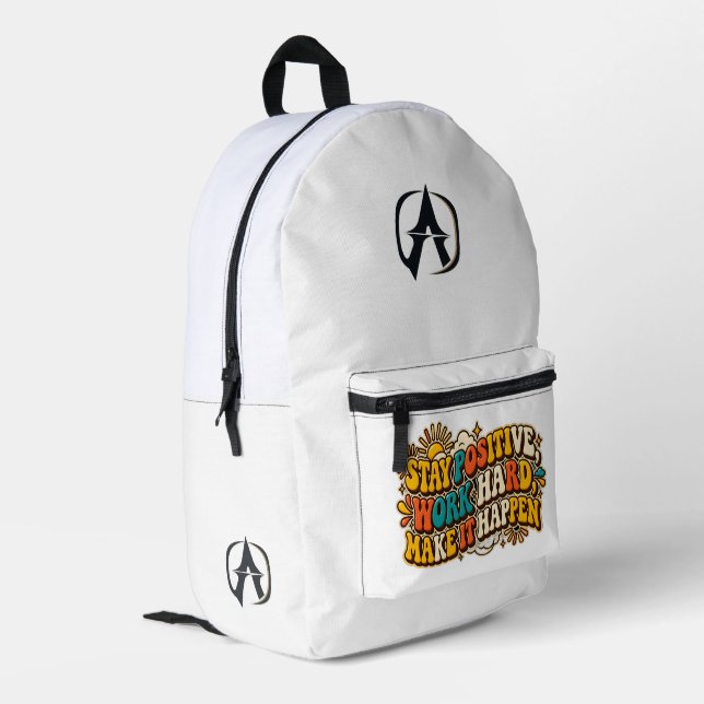 Modern Aesthetic Art Backpack (Back Corner Left)