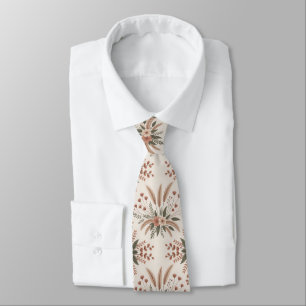 Modern aesthetic boho seamless pattern tie