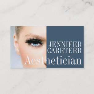 Modern Aesthetician Salon Spa Makeup Artist Card