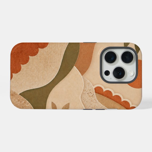 modern aesthetics iPhone case (Back Horizontal)