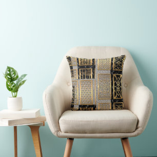 Modern African Abstract Digital Print Cushion