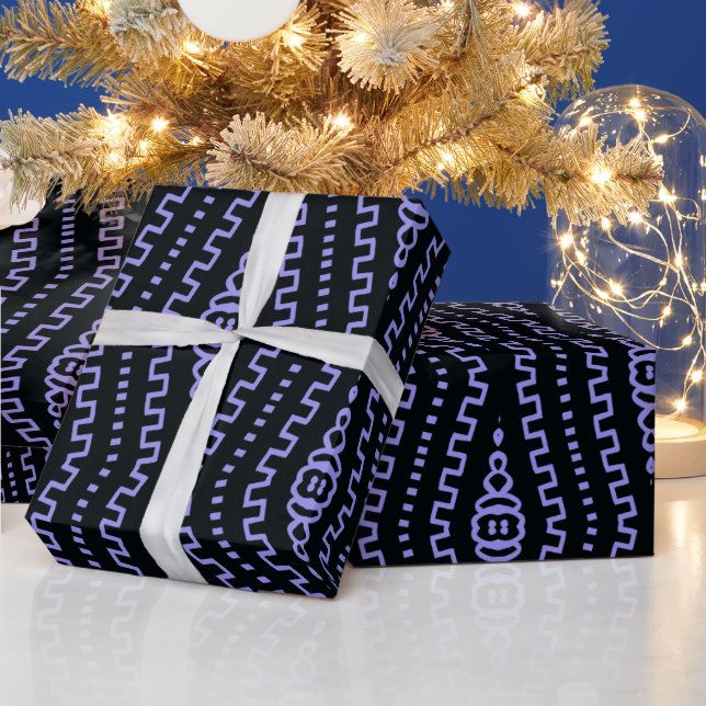Modern African Ethnic Pattern Wrapping Paper (Holidays)