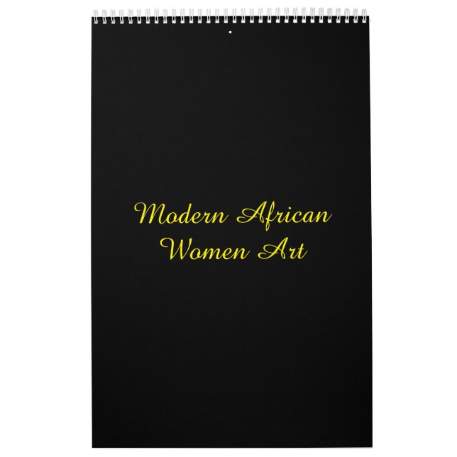 Modern African Women Art  Calendar 2016 (Cover)