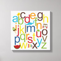 Modern Alphabets Kid Wall Art