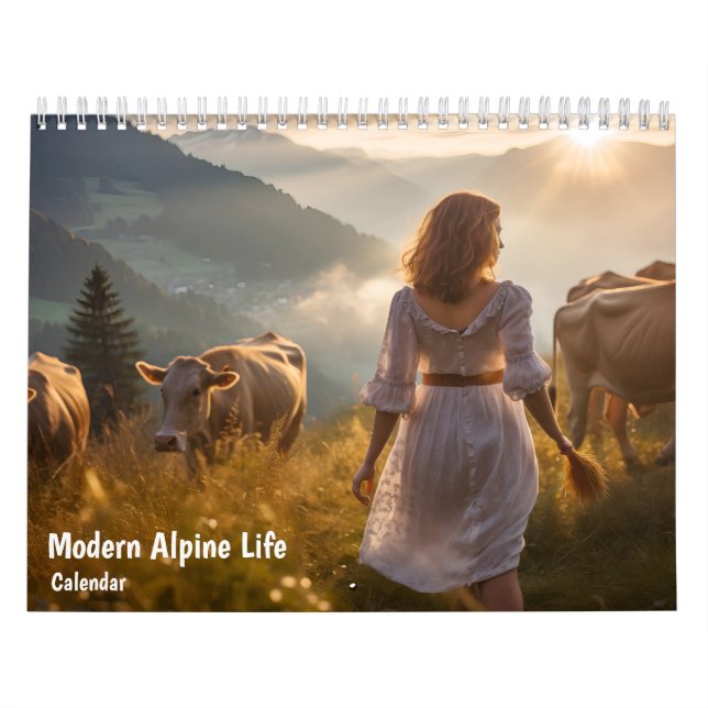 Modern Alpine Life – Calendar (Cover)