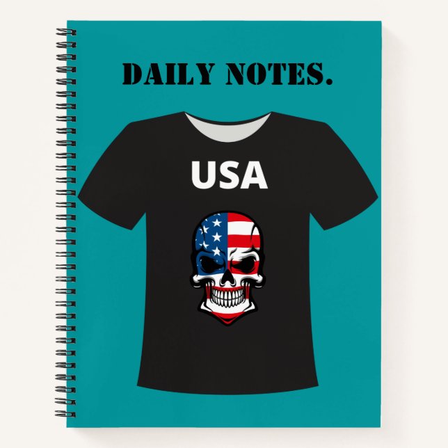 Modern American daily Notebook (Front)