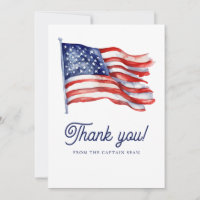 Modern American Flag 4th of July Army Retirement