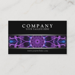 Modern Amethyst Desire Business Card