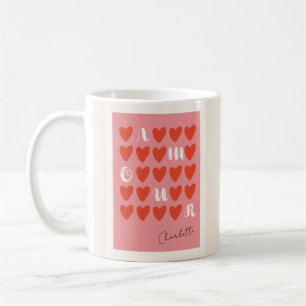 Modern Amour Heart Valentine's Day Gifts Cute Mugs