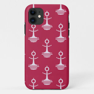 Modern Anchors Pattern iPhone 11 Case
