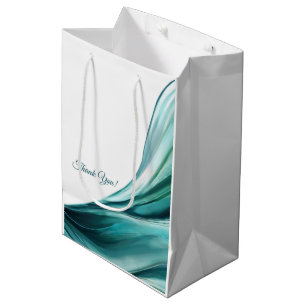 Modern and Chic-Emerald Green- Medium Gift Bag