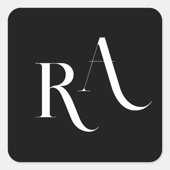 Modern and chic Wedding Classic Round Sticker (Front)