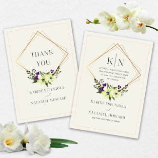 Modern and Classic Wedding Invitation