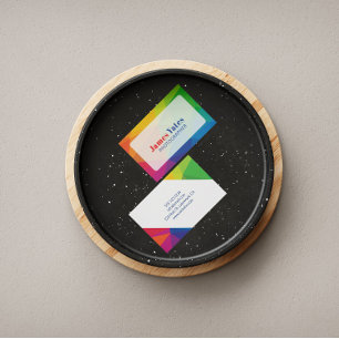 Modern and Colorful Abstract  Business Card