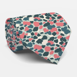 Modern and Colourful Animal Print Tie