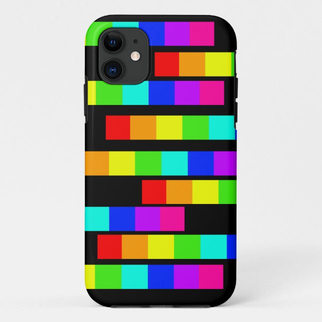 modern and cool pattern of colours Case-Mate iPhone case (Back)