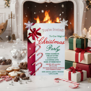 "Modern and Elegant Christmas & New Year Invitatio