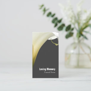 Modern and Elegant Floral Business Card