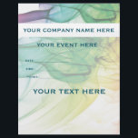 Modern and Elegant Office 8.5" x 11" Flyer<br><div class="desc">Elegant and modern design which gives the impression of uniqueness and highest standards</div>