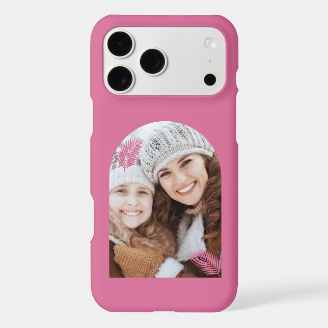 Modern and Elegant Photo Frame iPhone 17 Pro Case. (Back)