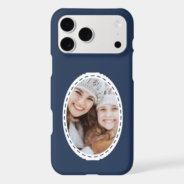 Modern and Elegant Photo Frame iPhone 17 Pro Case. (Back)