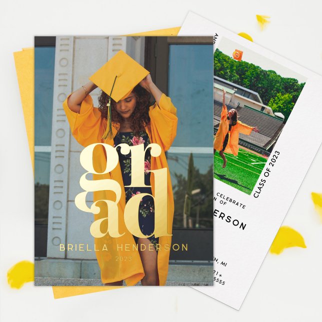 Modern and Elegant Photo Graduation Party (Creator Uploaded)