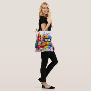 Modern and inspiring children's clothing that refl tote bag