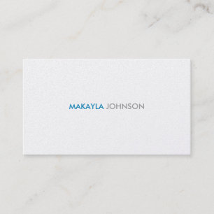 Modern and Minimal Professional Business Cards