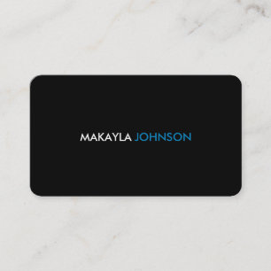 Modern and Minimal Professional Business Cards