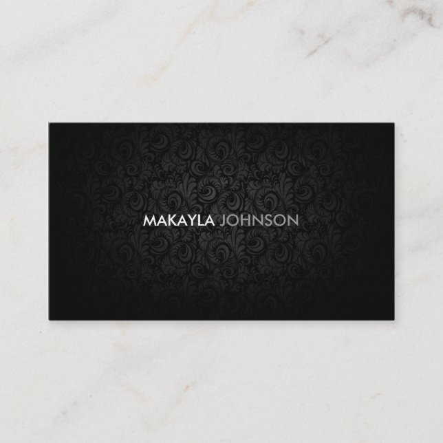 Modern and Minimal Professional Business Cards (Front)