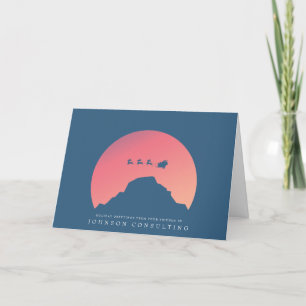 Modern and Minimalist   Holiday Greetings Card