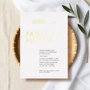 Modern and Simple Islamic wedding