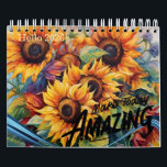 Modern and Stylish Sunflower Calendar 2026 Monthly<br><div class="desc">Embark on a vibrant journey through 2026 with our Modern and Stylish Sunflower Calendar, a perfect blend of botanical beauty and contemporary design. Who wouldn't love a calendar that seamlessly complements any space, from offices to homes? This calendar is for those seeking a modern minimal touch in their daily lives....</div>