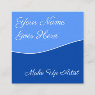 Modern and Trendy Make Up Artist Business Card