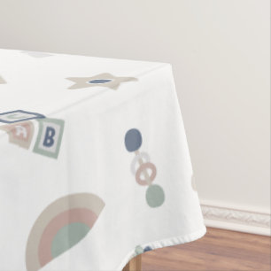 Modern and Trendy wooden baby toys Tablecloth