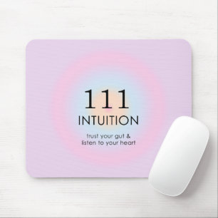 Modern Angel Numbers Numerology 111 Intuition Mouse Mat