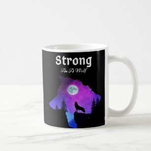 Modern Animal Wolf Coffee Mug