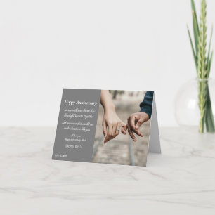 Modern Anniversary card