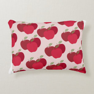 Modern Apple Print Decorative Cushion